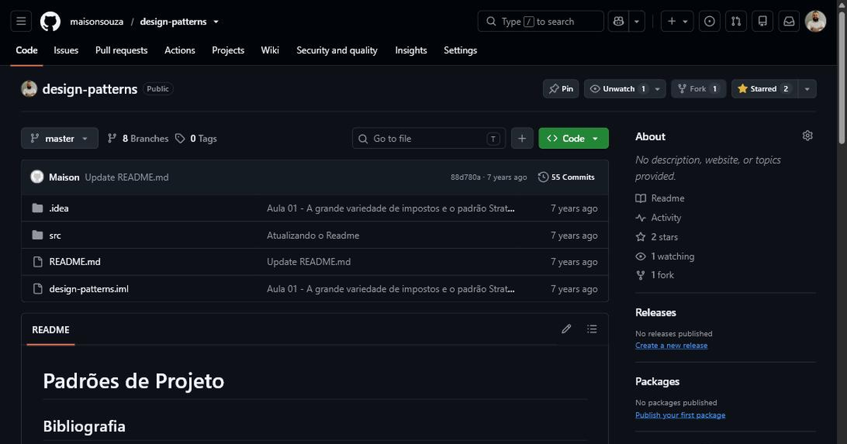 Padrões de Projeto (Design Patterns)